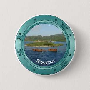 Roatan Porthole 6 Cm Round Badge