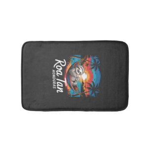 Roatan Sloth, Roatan Honduras Sloth, Roatan T-Shir Bath Mat