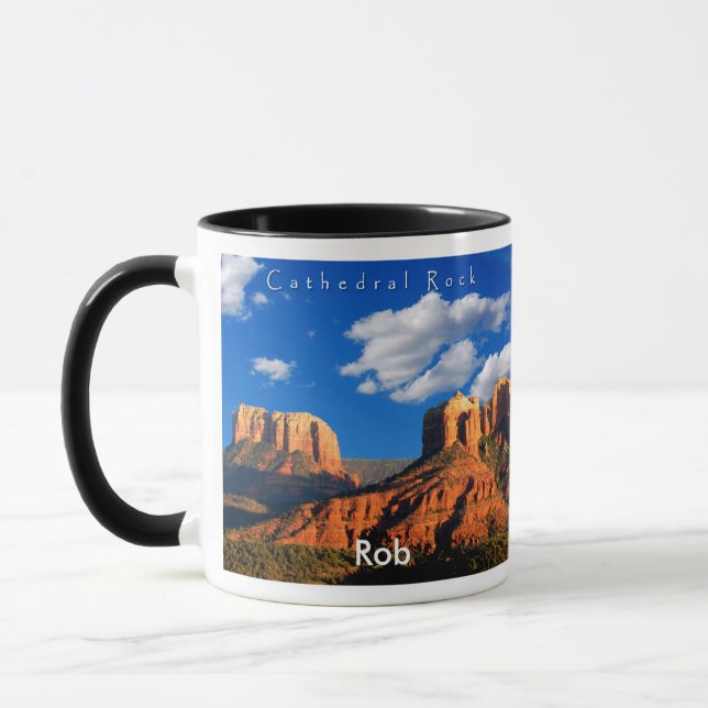 Rob on Cathedral Rock and Courthouse Mug (Left)