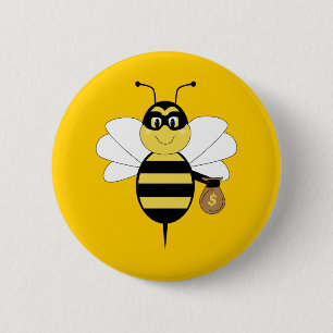 RobBee Bumble Bee Button