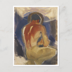 Robber at the Gate of Paradise, Helene Schjerfbeck Postcard