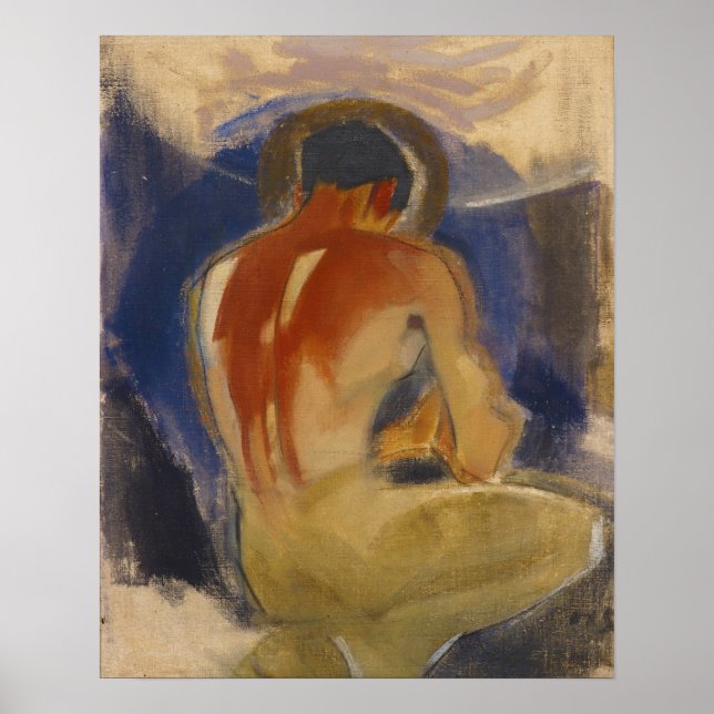 Robber at the Gate of Paradise Helene Schjerfbeck Poster (Front)