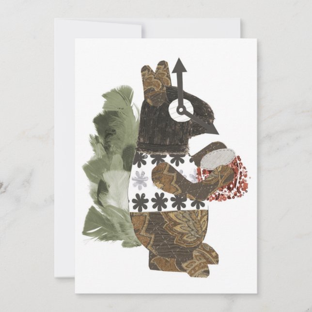 Robber Squirrel Invitations (Front)