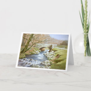 Robbers Bridge, Exmoor Card