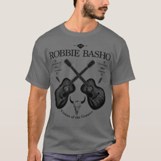 Robbie Basho Acoustic Guitar Logo T-Shirt
