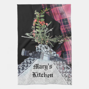 Robbie Burns casual tea towel