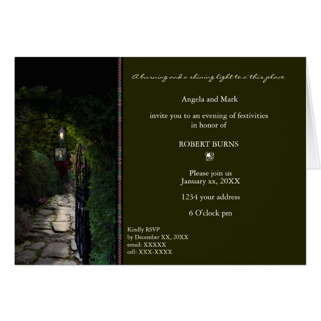 Robbie Burns Gate (Front Horizontal)