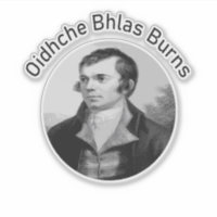 Robbie Burns - Oidhche Bhlas Burns Gaelic In Grey
