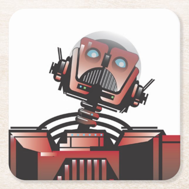 Robbie the Robot coaster (Front)