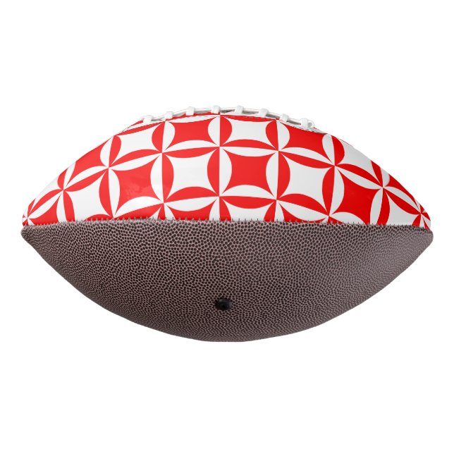 Robbing Peter to Pay Paul Red Pattern Football (Rotated 270)