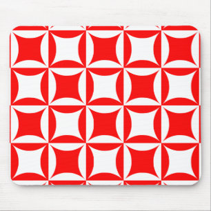 Robbing Peter to Pay Paul Red Pattern Mouse Pad