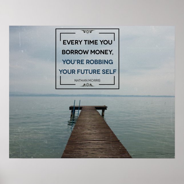 Robbing Your Future Self Poster (Front)