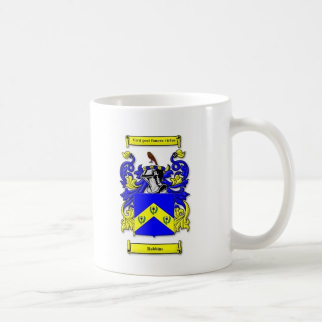 Robbins Coat of Arms Coffee Mug (Right)