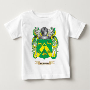 Robbins Coat of Arms (Family Crest) Baby T-Shirt