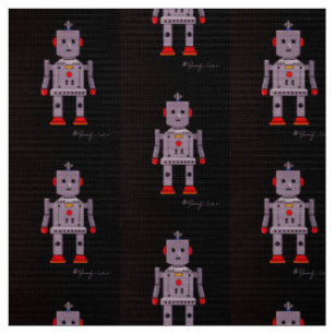 Robby the Robot Fabric