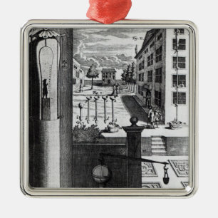 Robert Boyle's designs and ideas Metal Ornament