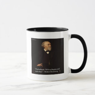 Robert Browning Famous Motherhood Quote Mug