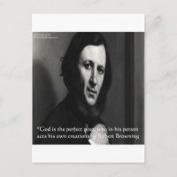 Robert Browning God Perfect Poet Quote