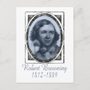 Robert Browning Postcard