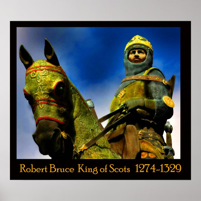 robert bruce king of scots poster (Front)