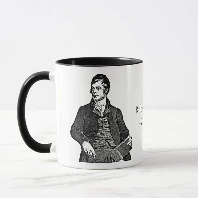 Robert Burns Mug (Left)