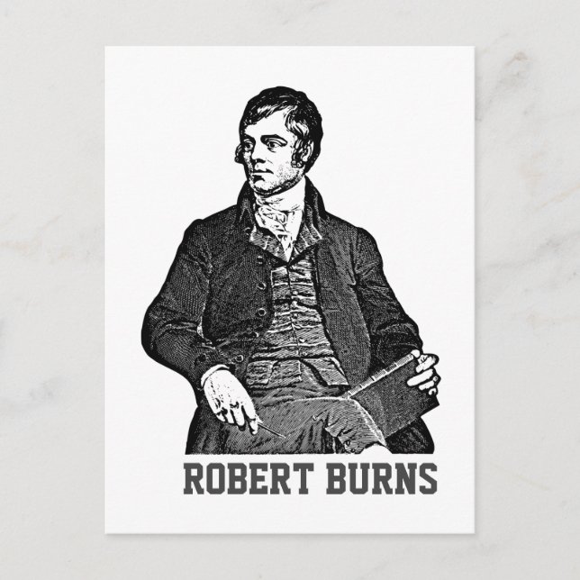 Robert Burns Postcard (Front)