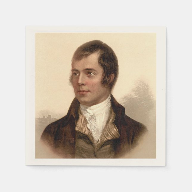 Robert Burns Scottish Dream Napkins (Front)