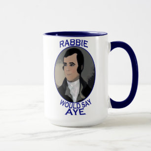 Robert Burns Scottish Independence Mug