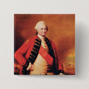 Robert Clive 1st Baron Clive, c.1773 15 Cm Square Badge