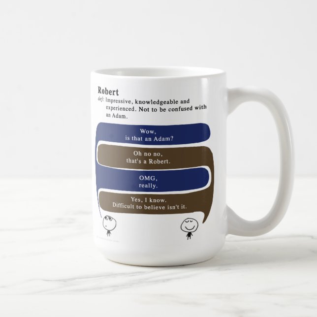 robert coffee mug (Right)