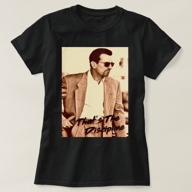 Robert De Niro - Heat   T-Shirt (Design Front)