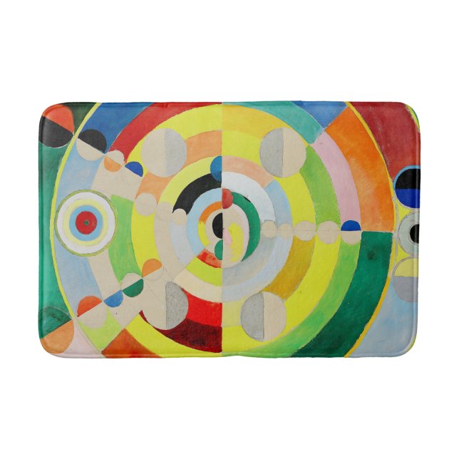 Robert Delaunay Disc Relief Bath Mat (Front)