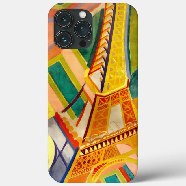 Robert Delaunay - Eiffel Tower Case-Mate iPhone Case (Back)
