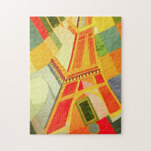 Robert Delaunay Eiffel Tower Puzzle