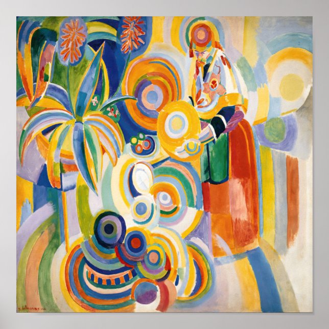 Robert Delaunay - Portuguese Woman Poster (Front)