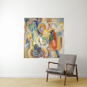 Robert Delaunay - Portuguese Woman Tapestry