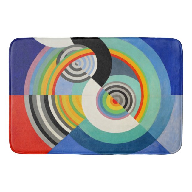 Robert Delaunay - Rythme n° 3 Bath Mat (Front)
