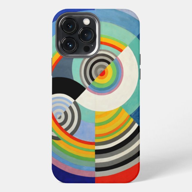 Robert Delaunay - Rythme n° 3 iPhone Case (Back)