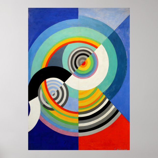 Robert Delaunay - Rythme n° 3  Poster (Front)