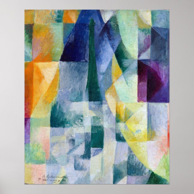 Robert Delaunay Simultaneous Windows Poster (Front)