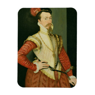 Robert Dudley (1532-88) 1st Earl of Leicester, c.1 Magnet