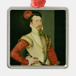 Robert Dudley (1532-88) 1st Earl of Leicester, c.1 Metal Ornament