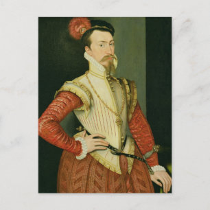 Robert Dudley (1532-88) 1st Earl of Leicester, c.1 Postcard