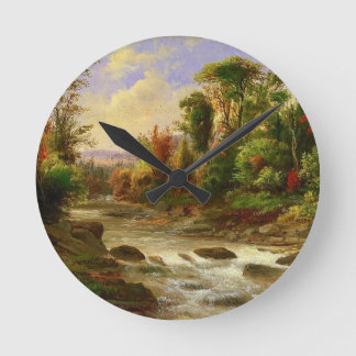 Robert-duncanson | Zazzle_Growshop. Round Clock
