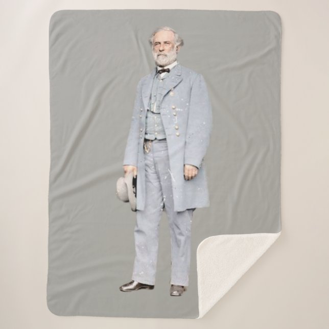 ROBERT E. LEE 2 SHERPA BLANKET (Front)