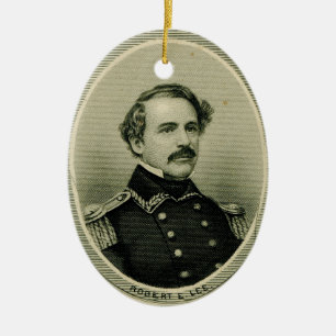 Robert E. Lee Ceramic Ornament