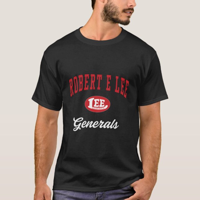 Robert E Lee High School Generals C3 T-Shirt (Front)