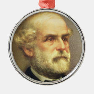 Robert E. Lee Metal Ornament