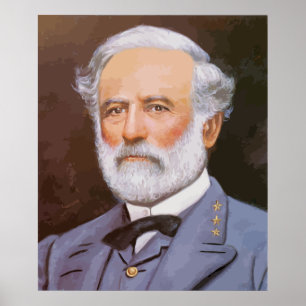 Robert E. Lee Painting Poster