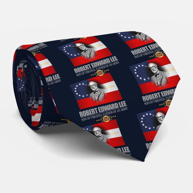 Robert E Lee (Southern Patriot) Tie (Rolled)